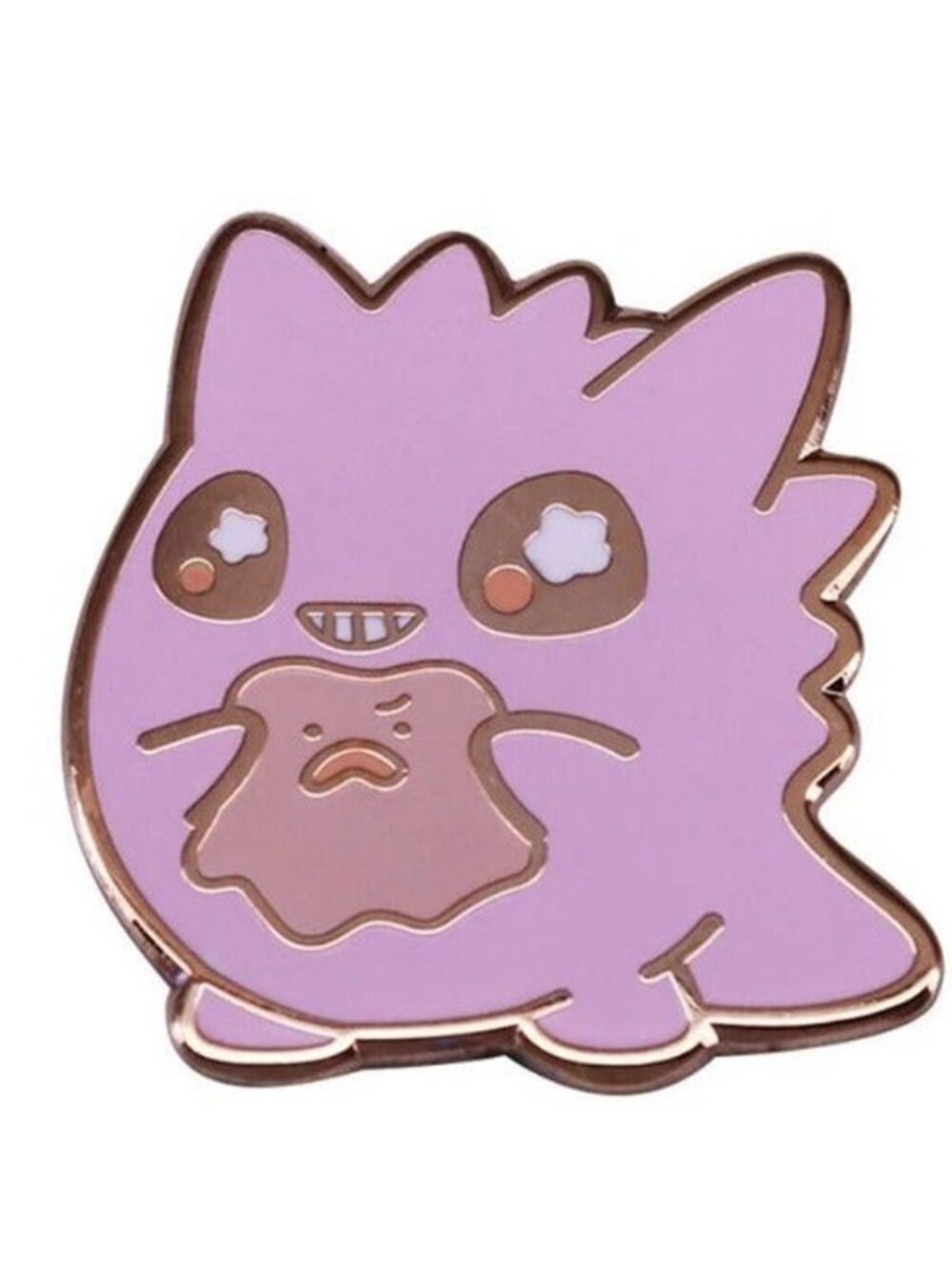 Adorably Spooky: Pokemon Chibi Kawaii Gengar Enamel Pin
